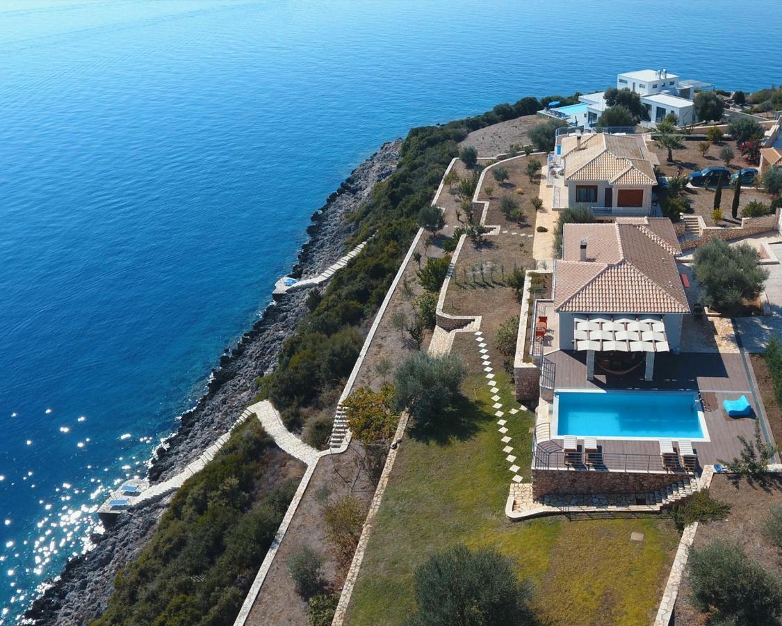 Iris Villas Lefkada - Marine Villa With Private Sea Access Сівота Екстер'єр фото