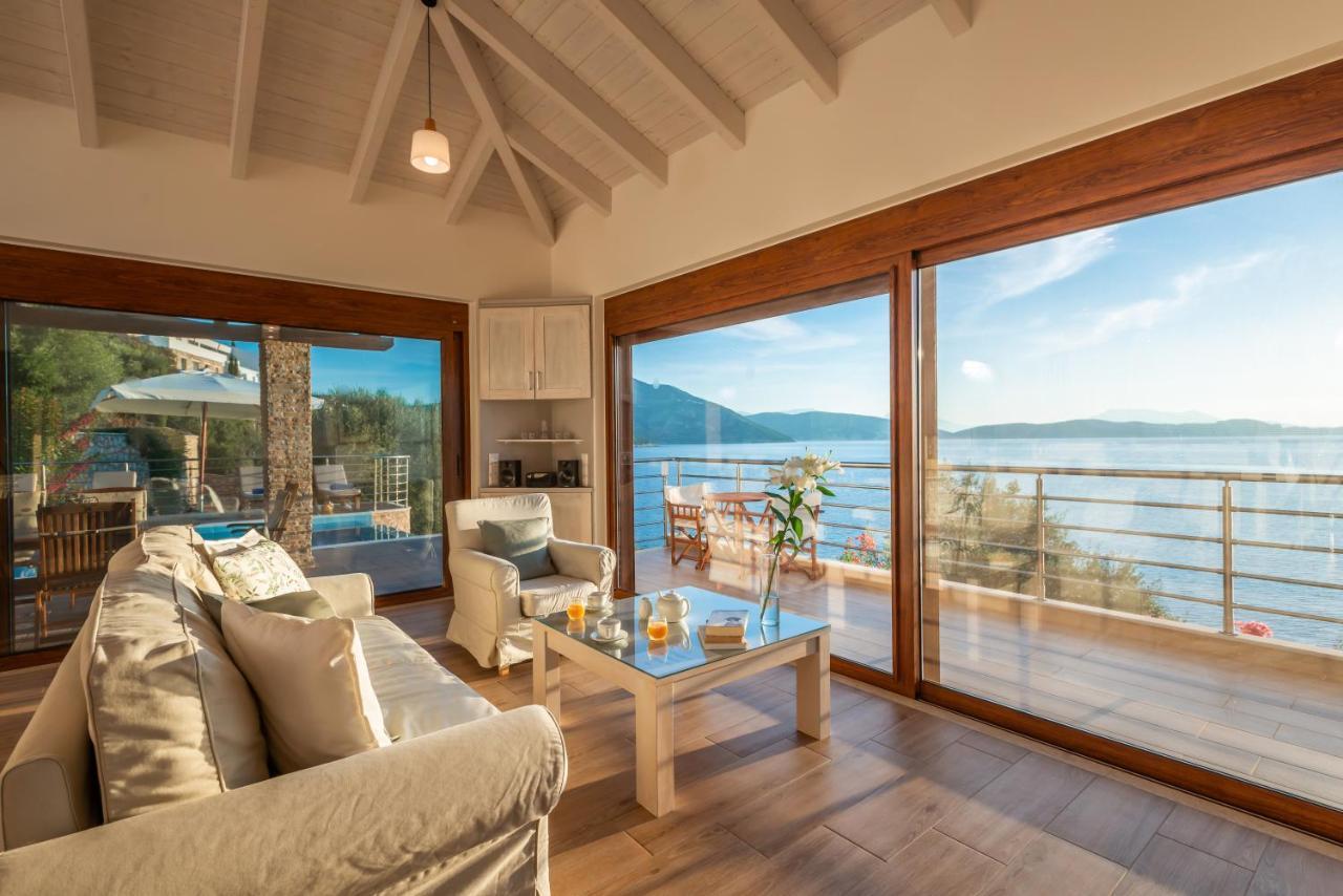 Iris Villas Lefkada - Marine Villa With Private Sea Access Сівота Екстер'єр фото