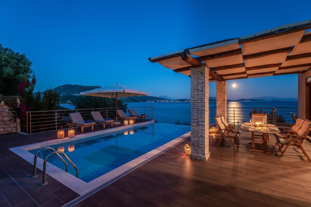 Iris Villas Lefkada - Marine Villa With Private Sea Access Сівота Екстер'єр фото