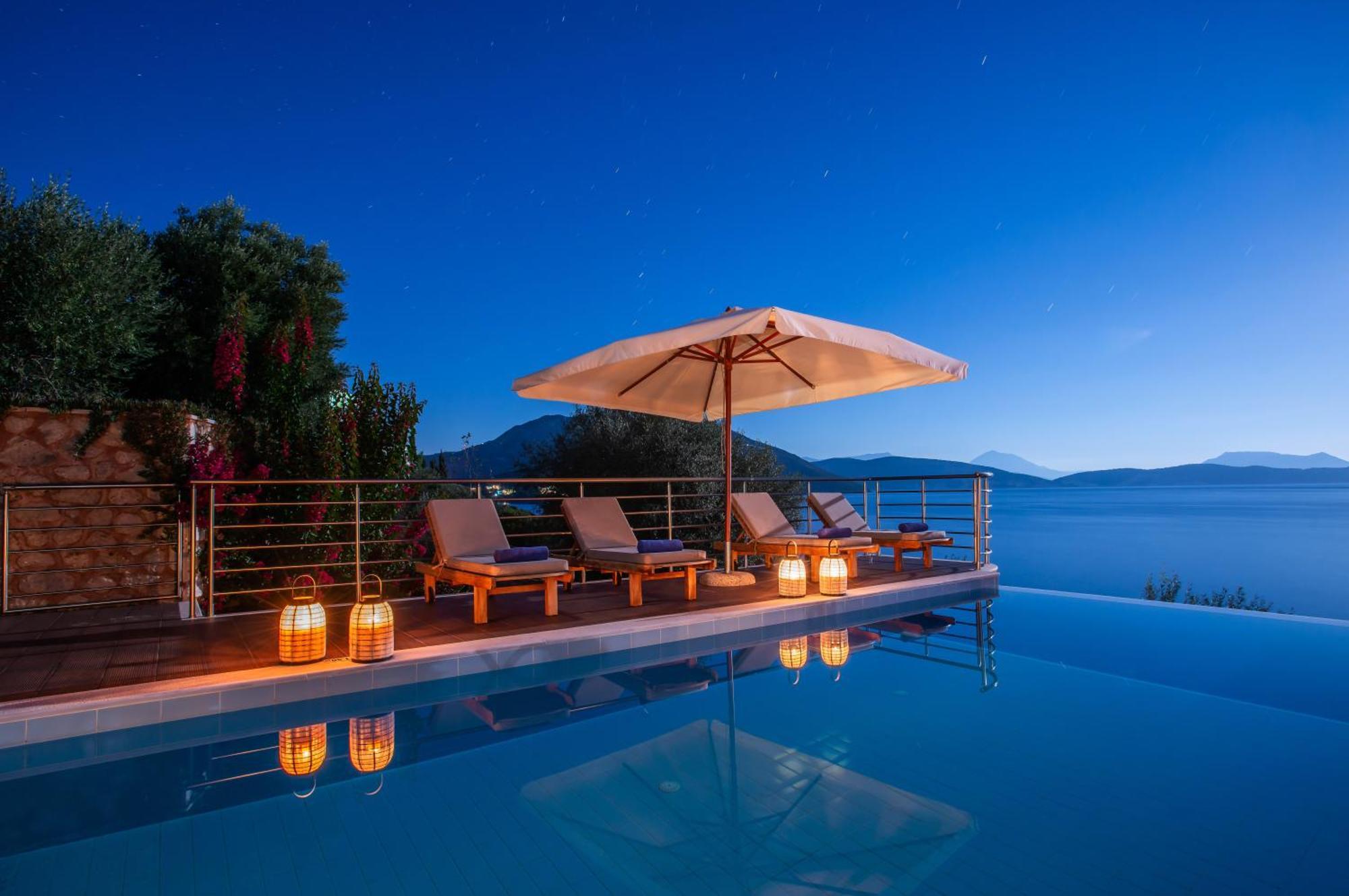 Iris Villas Lefkada - Marine Villa With Private Sea Access Сівота Екстер'єр фото